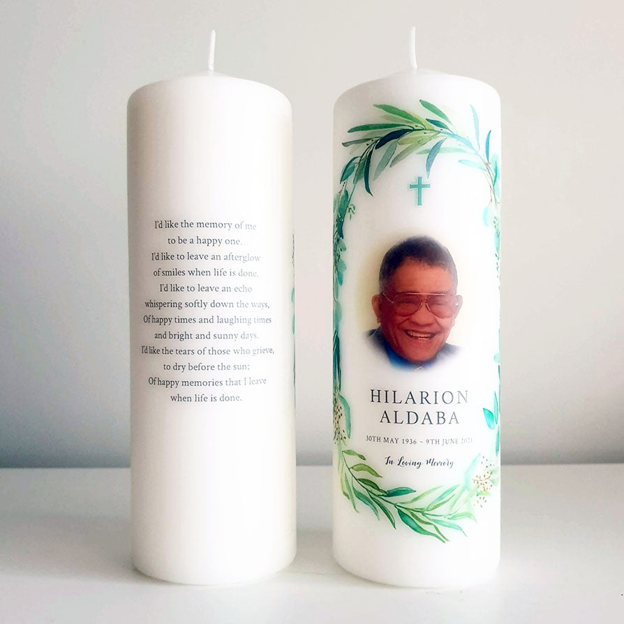 Eucalyptus Memorial Candle