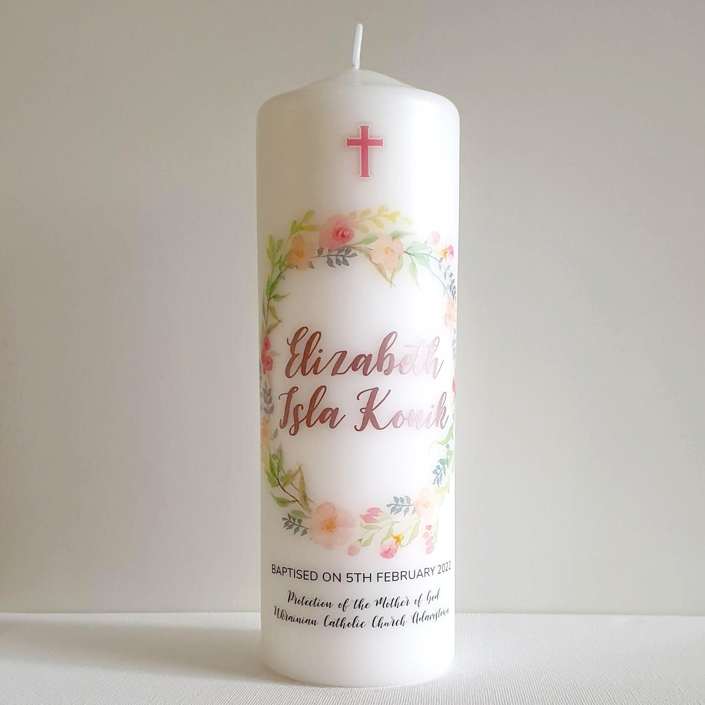 Full of Joy - Wreath Candle