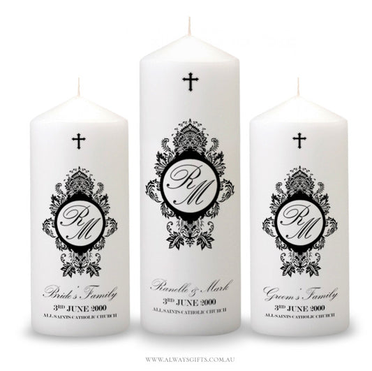 Wedding Candle ~ "To Have and To Hold"