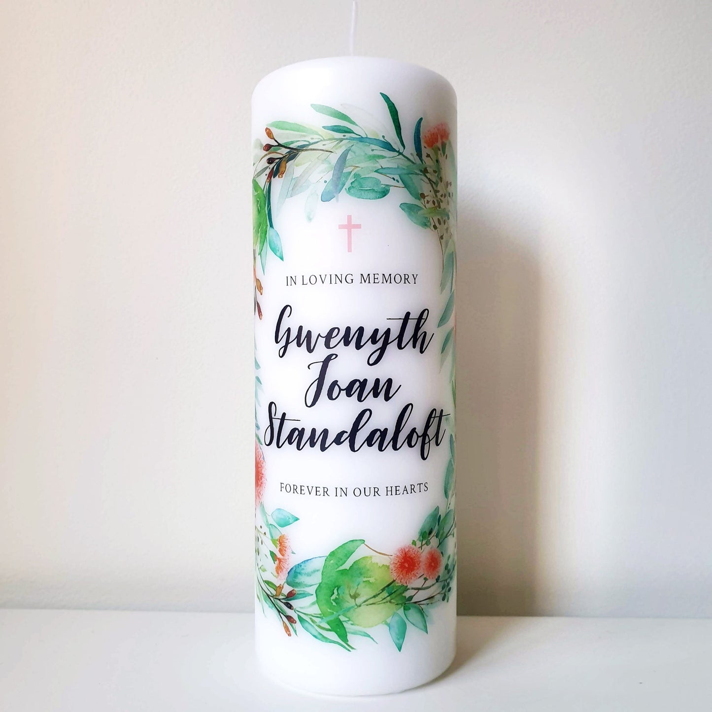 Floral Natives Memorial Candle